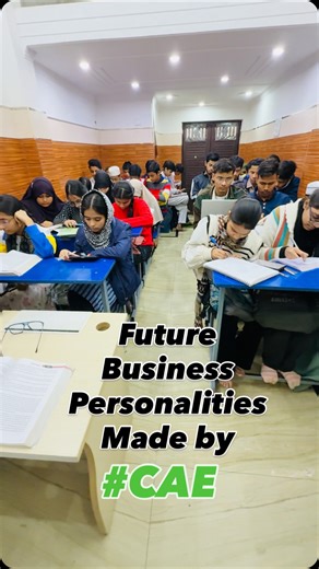 # CA Kamil Sir (C.A.E) 🔵 on Instagram: "Jab sapne bolte nhi… Par mehnat poori awaaz se hoti hai... 📚🔥 Yahan sirf padhai nhi hoti, Yahan future banaya jaata hai… 🎓 Commerce Academy Of Education #kamilsir #cakamilsir #cae . . . #studyvibes #silentclass"