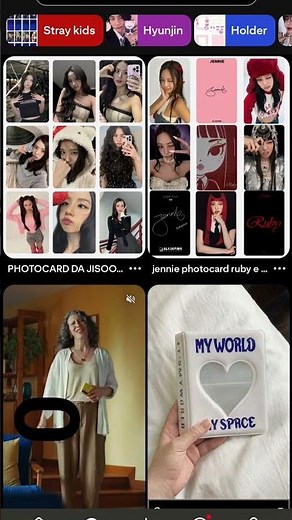 como fazer photocards rápido e fácil #photocard