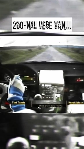 Rallymagazin on Instagram: "CLASSIC ONBOARDS 5. 💯 | ... a Turi-Kerék párosról nem egyszerű tovább lapozni. egyikünk a 2004-es miskolci 📼 tempó 📼 kazetta "szívében" lelt rá erre a gyöngyszemre. SS7 Bódvalenke-Viszló [részlet] Skoda Octavia WRC "...TOMI, A J3 SZIGORÚ!" "... 200-NÁL VÉGE VAN...." #onboard #rallying #skodaoctaviawrc"