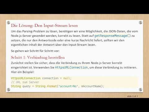 JSON-Antwort vom Node.js-Server in Java parsen: Eine Schritt-für-Schritt-Anleitung