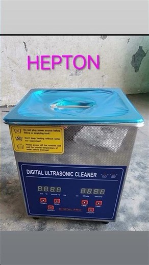 Digital Ultrasonic cleaner. Hepton Scientific