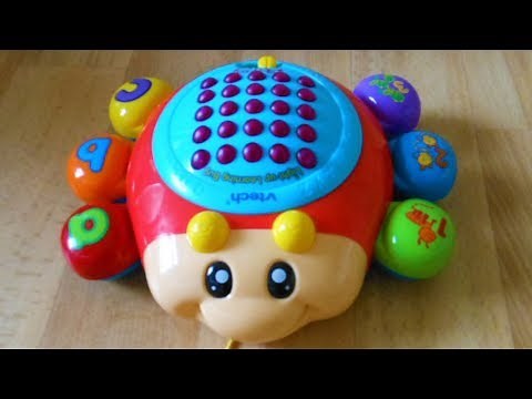 VTech roll ,Light-Up Learning Bug musical pull along baby, toddler toy