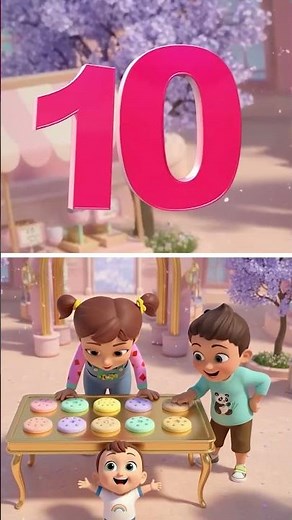 Counting Numbers Song With Meeko #shorts #nurseryrhymes #kidssong #meekosfamily