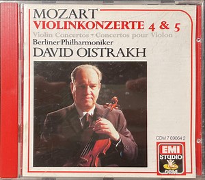 Wolfgang Amadeus Mozart Mozart Berliner Philharmoniker - Mozart Violin Concertos 4 & 5