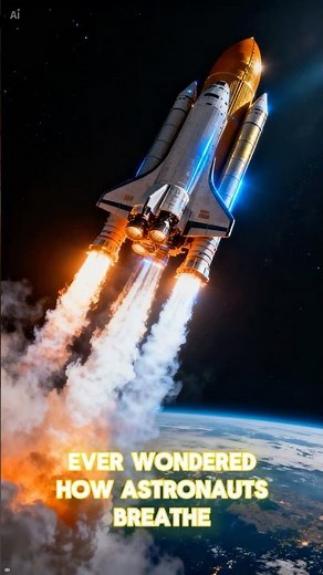 How Astronauts Breathe & Get Power in Space 🚀 (Moon Mission Explained)