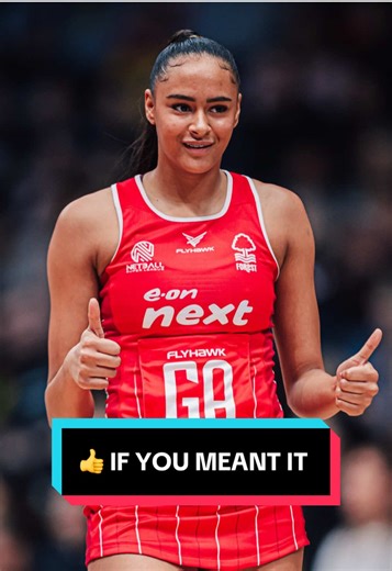 Tell us the truth… did you mean it @a? 🤨 #FYP #How #FYP #WomensSports #Netball