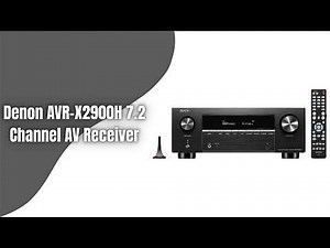 Denon AVR-X2900H 7.2 Channel AV Receiver Review | Premium Dolby Atmos Surround Sound Experience!