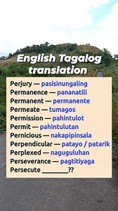 893K views · 3K reactions | #education #learning #educational #English #students #learnenglish #basicenglish #basic #englishlanguage #EnglishLearning #vocabulary #tagalog | Learning Tagalog English Translation | Facebook