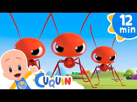 Ants are marching | Cleo and Cuquin Nursery Rhymes for Kids
