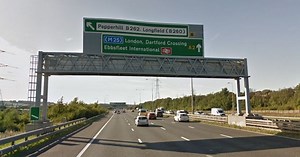 Live A2 updates as road is completely blocked after a two car crash