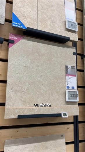 Bois, marbre, pierre, il est temps de changer de sol ! Profitez de -15% sur tout le carrelage sol intérieur jusqu’au 1er septembre 🔥 Alors foncez en magasin ou sur bit.ly/45rcgS7 🤗 | Castorama