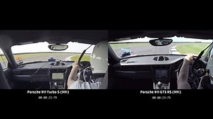 29K views · 593 reactions | It’s downforce versus brute force between the 991-generation 911 Turbo S and GT3 RS. We put them head-to-head. | Official EVO Magazine | Facebook