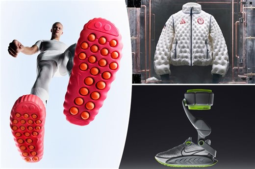 Nike claims their futuristic new footwear can boost brain activity and leg strength