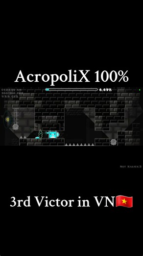 (13th Extreme Demon) AcropoliX 100% by SoulsTWRKNation | Geometry Dash #KalickGD #AcropoliX #extremedemon #geometrydash #viral