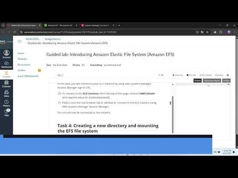 Module 5 - Guided lab - Introducing Amazon Elastic File System Amazon EFS