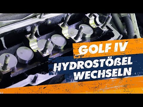 Replacing hydraulic tappets on a VW Golf IV 1.6 | Tutorial