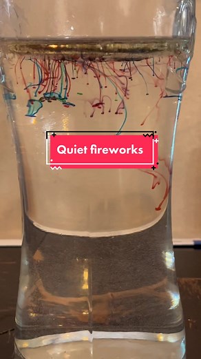 Quite fireworks, who knew?!? #quietfireworks #momsoftiktok #experiment #funforallages #momsofyoungchildren #kidsactivities #funforthewholefamily #myristorantecreation
