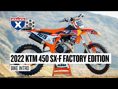 First Ride on 2022 KTM 450 SX-F Factory Edition with Kris Keefer