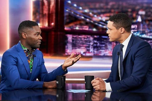 “Jean Valjean… he’s in prison for 19 years for stealing a loaf of bread. Well, you only have to look at the prison industrial complex here in America right now.” David Oyelowo on how “Les Mis” is as relevant as ever. Full interview: http://bit.ly/2ILowmL | The Daily Show