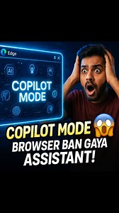 9.5K views · 60 reactions |  Copilot Mode by Microsoft is your...