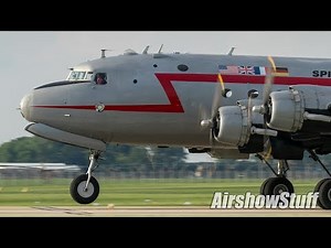 C-54 Skymaster Flybys and Candy Drop - America's Freedom Fest 2019