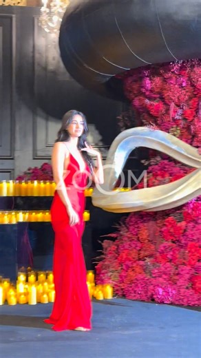 Disha Patani looks ravishing in a backless red outfit as she attends the reception of Nupur Sanon and Stebin Ben. [Zoom Papz, Welcome To The Jungle, Bollywood Actress] | Zoom TV