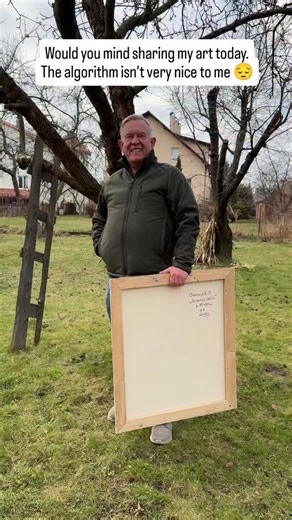 Stognut Victor on Instagram: "I paint for those who feel. Don’t scroll past — this piece is looking for a home. 🖌 Oil on canvas 📐 Size: 80×70 cm 🖼 One-of-a-kind original 💌 Available for purchase — DM me Some paintings don’t need to shout. This one simply stays with you."