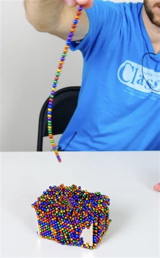 1 giant magnet vs. 1,000 small magnets