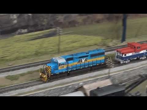 AWVR 1206 Chases Runaway BC Rail Train!