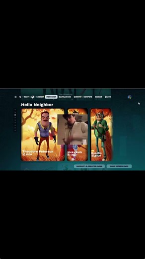 Fortnite x hello neighbor! #official #fortnite #helloneighbor