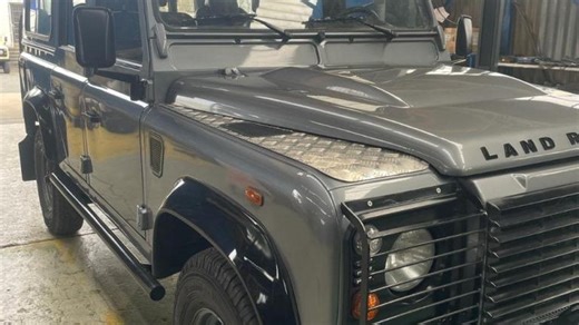 2008 Land Rover Defender Gris Manuel, 6 vitesses Conduite...