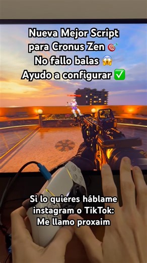 🎯 AIMBOT CRONUS ZEN ✅ La Mejor Script para Call of Duty Warzone Black ops 7 Ps5 Xbox Pc configurar