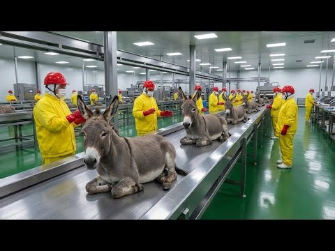 Why are Donkeys being Processed in Factories? 🫏🏭 (The Hidden Truth)