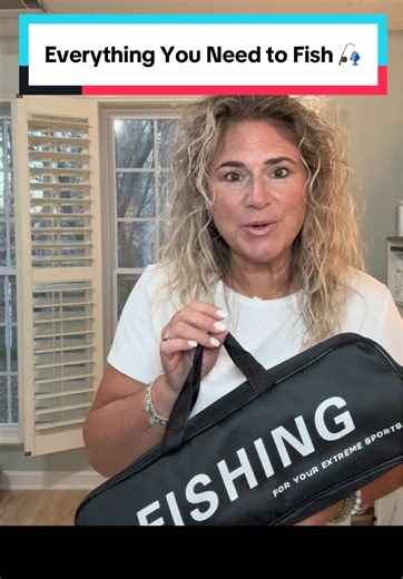 This Fishing Kit Is Perfect for Beginners 🎣 If you’re getting into fishing or want an easy travel setup, this all-in-one kit makes it simple 🎣✨ Rod, reel, lures, hooks, and a carry bag—all in one place for freshwater or saltwater fishing. #fishinggear #beginnerfishing #outdoorfinds #fishingtok