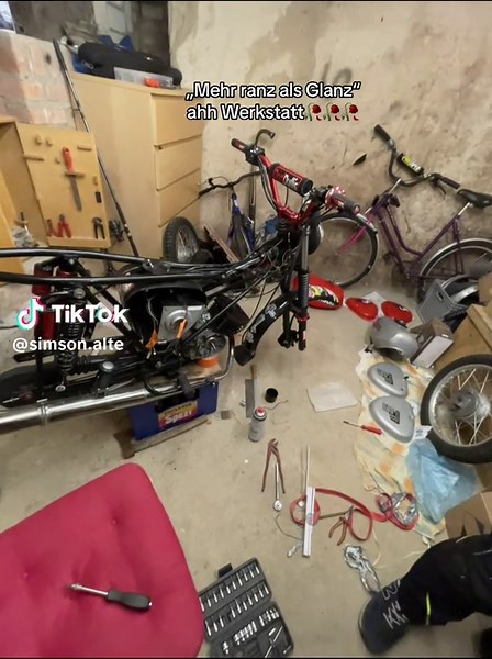 Werkstatt: Mehr Ranz als Glanz im Simson-Bereich