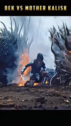 Dek Vs Mother Kalisk 😨 Predator: Badlands #predator #predatorbadlands #edit #shorts