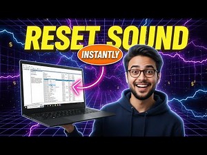 How to Reset Sound Settings in Windows 10 | Fix Audio Problems