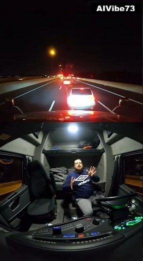 SEMI-TRUCK Emergency Stop! (Dashcam + Driver POV) | Near Crash on Highway