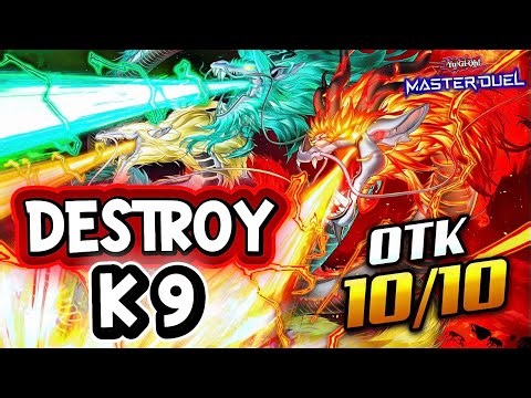 DESTROY K9 With TENPAI DRAGONS !! The FIRE DRAGONS vs THE VANQUISH SOUL META [Master Duel]