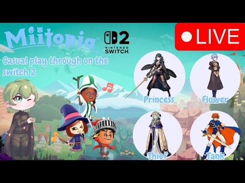 [日本/EN] Miitopia [casual playthrough] episode.12 - Postgame, grinding the characters and focusin