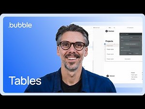 Display data in a table: Bubble basics for AI builders (Lesson 3.4)