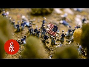 Scale Models of the Battle of Gettysburg with 8,000 Miniature Cats