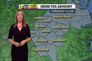 Liz Horton WTVD says we could see a few scattered storms this afternoon ... get the complete forecast any time at http://abc11.com/weather/ | ABC11 WTVD