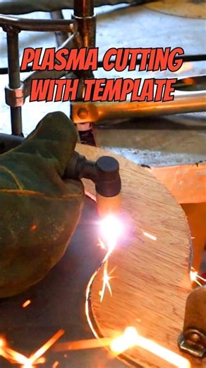 Plasma Cutting with Template