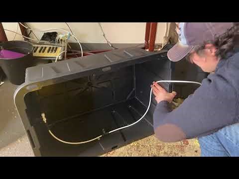 How I make a basic - True High Pressure Aeroponic "Small" DIY Root Chamber