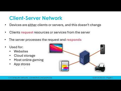 Client-Server and Peer-to-Peer Networks