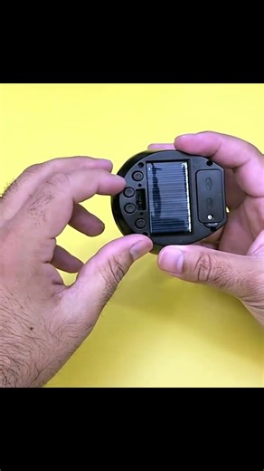 Solar-Powered Car Clock with Auto Backlight