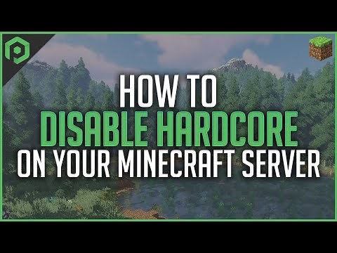How to Disable Hardcore on Your Minecraft Server