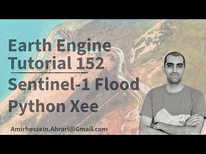 Google Earth Engine Tutorial-152: Sentinel-1 Flood Detection using Python API (Xee)