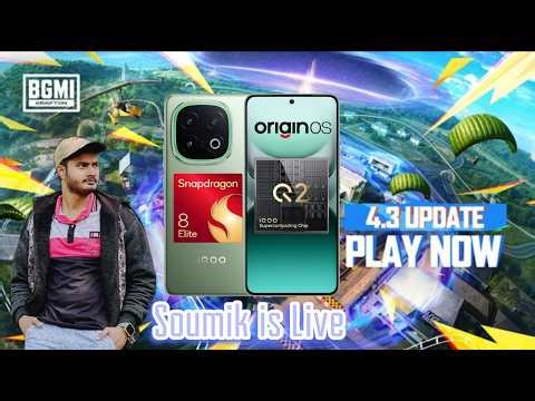 🔴IQOO 13 BGMI 120 FPS PERFORMANCE TEST#shortlivestream #shortsfeed #bgmi #iqoo13